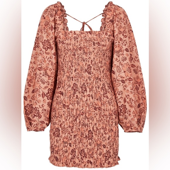 NWT Free People - Smock It To Me Mini Dress - Picture 4 of 11